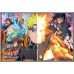 Naruto Shippuden - Framed TV Show Poster / Print (Naruto - Split Face) (Size: 36" x 24")   